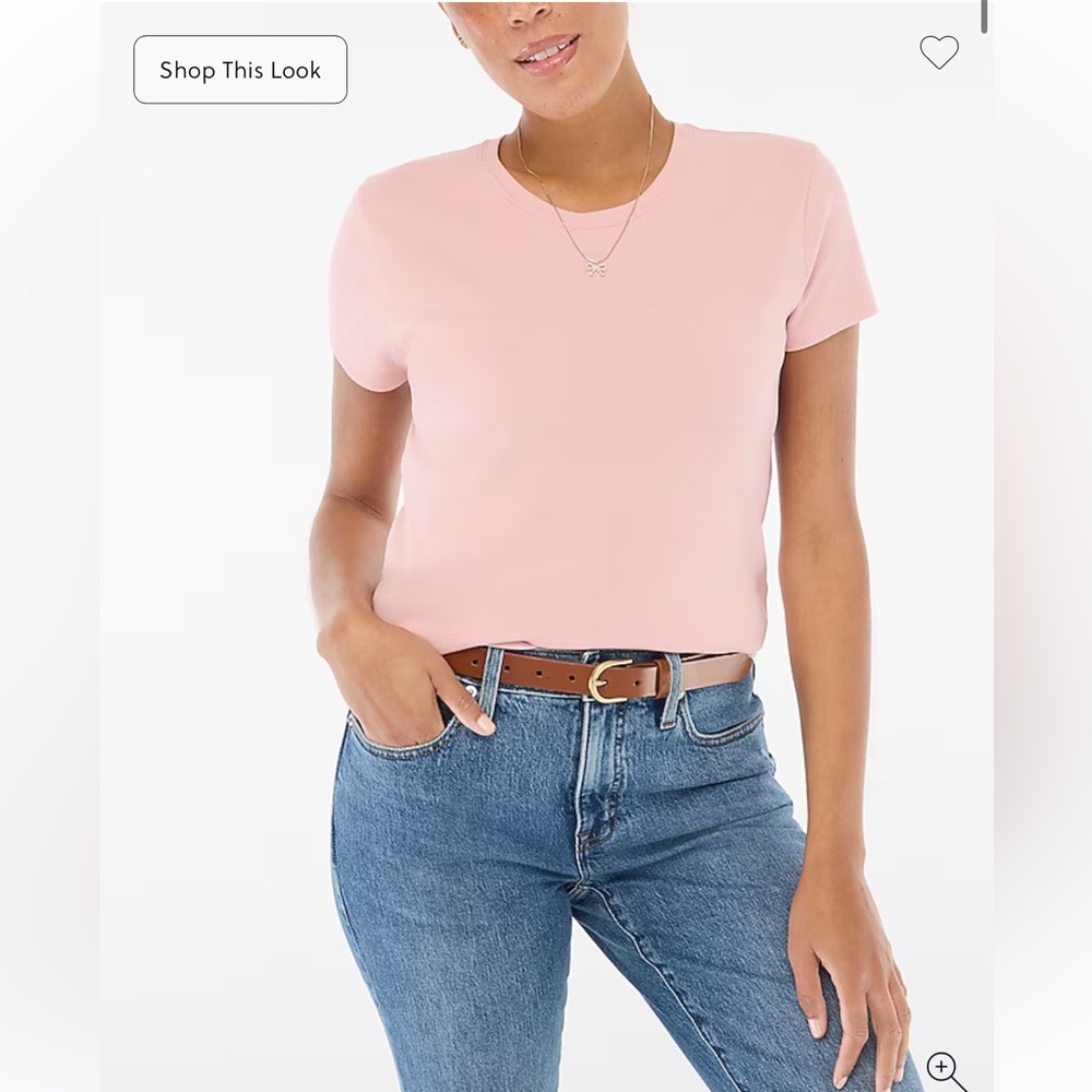 NWT J.Crew Factory Essential short-sleeve crewneck tee